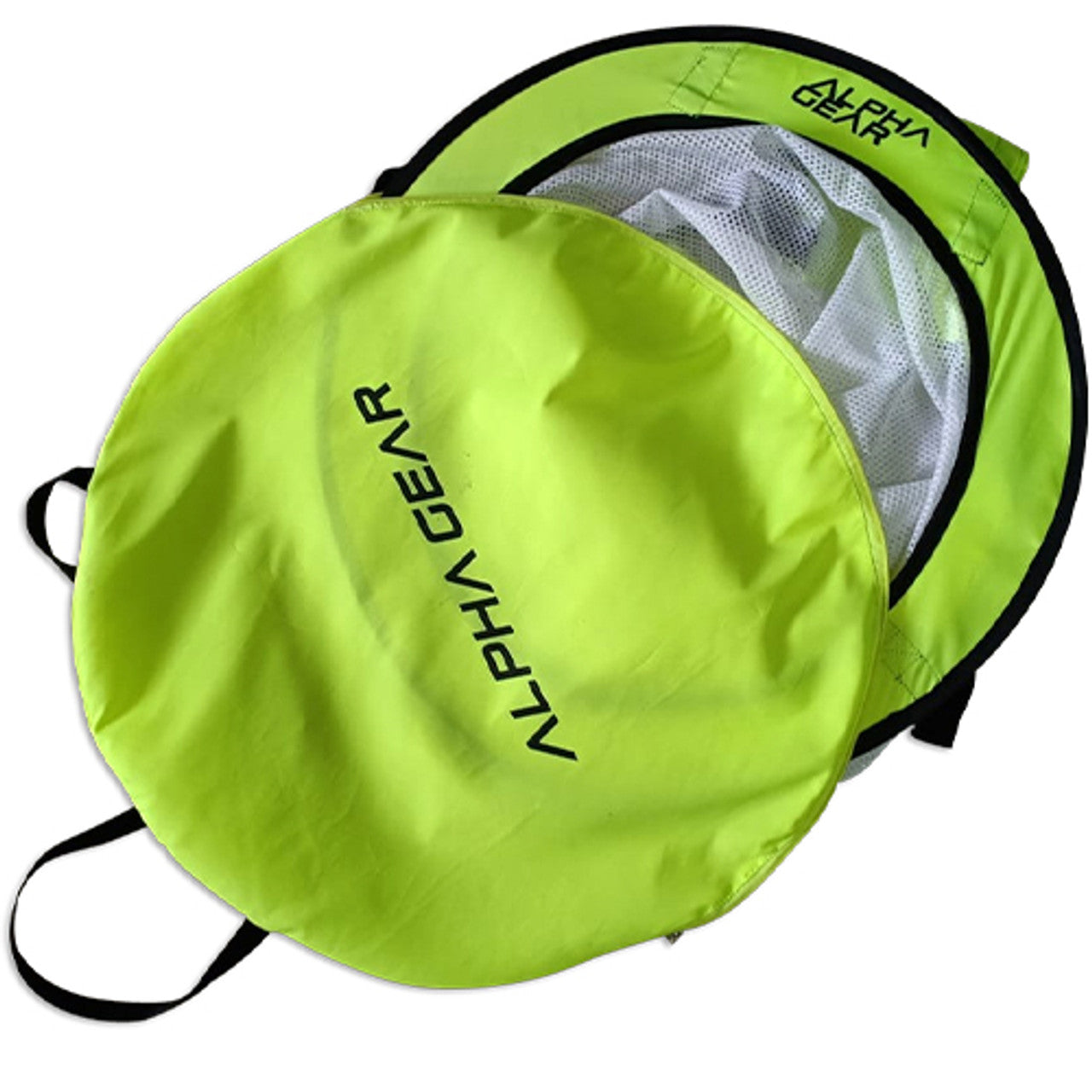 Top Bin Targets Pair - Fluro Yellow