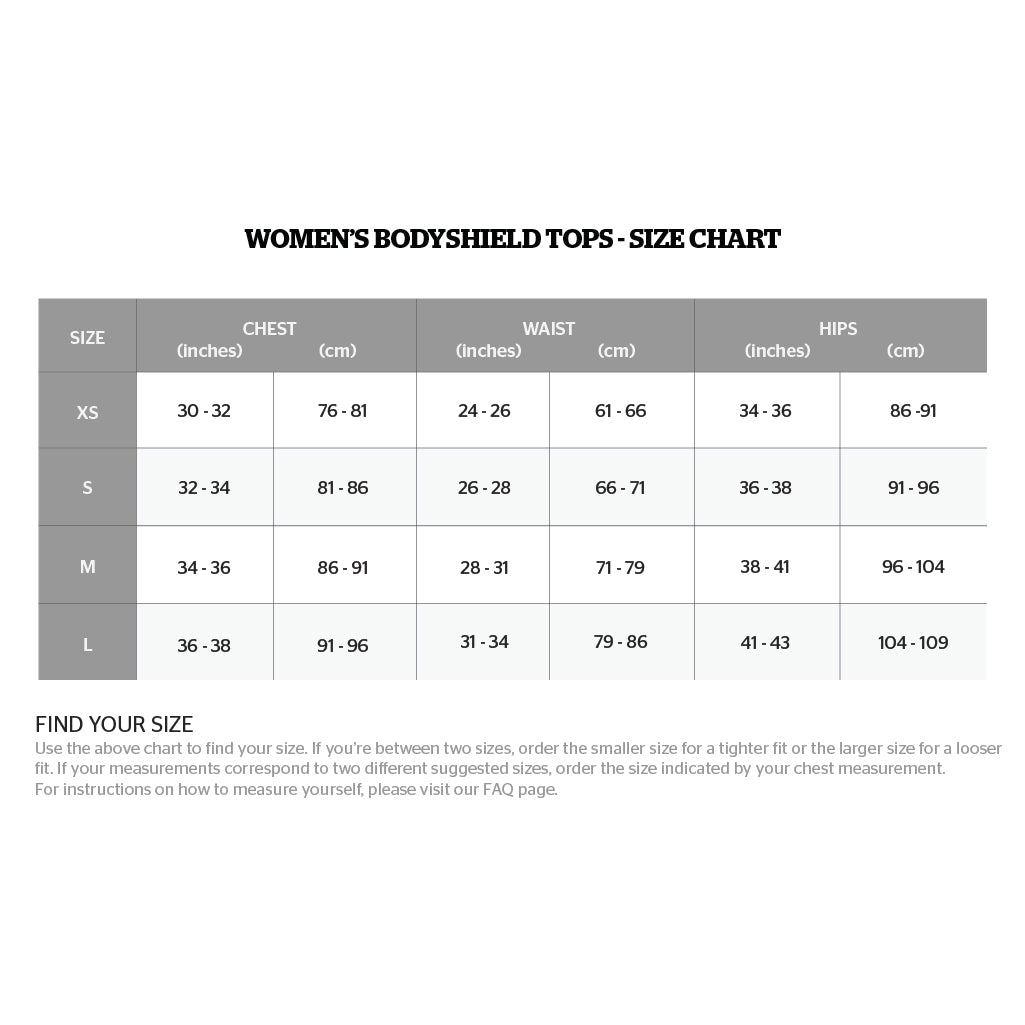 Storelli Women's BodyShield Crop Top (Black)