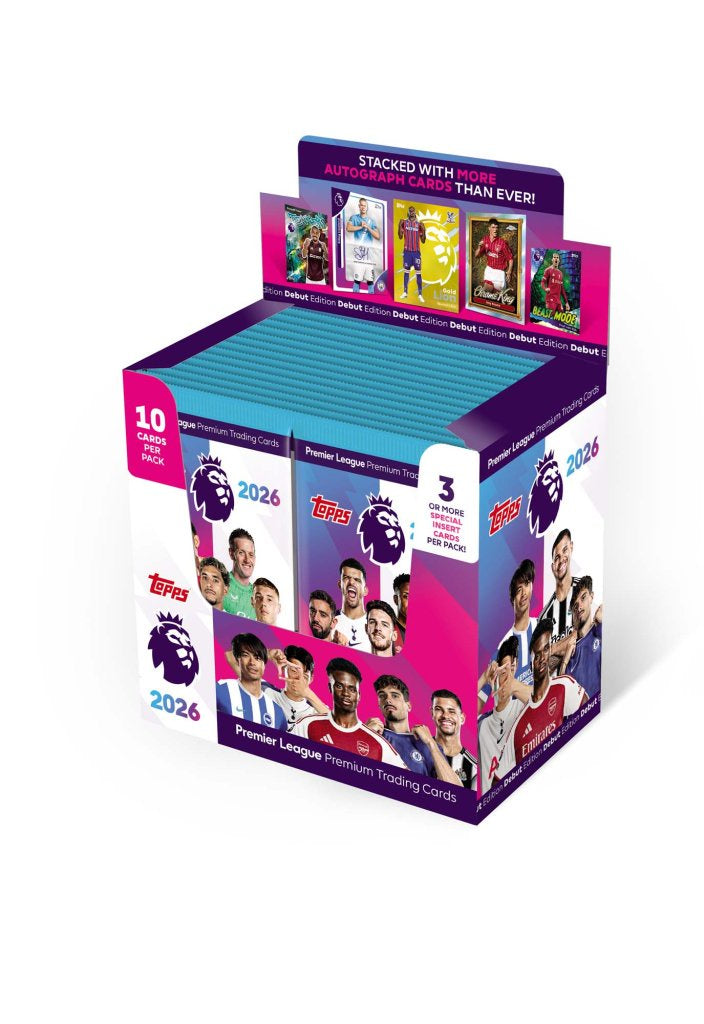 Topps 2026 Premier League Cards - Box