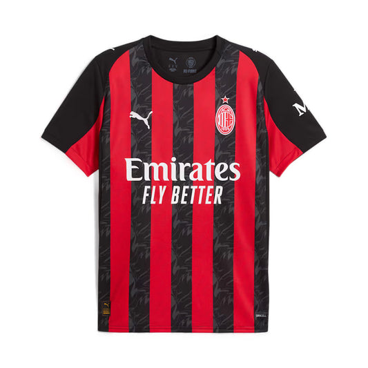 Puma AC Milan 25-26 Jr Home Jersey - Red / Black