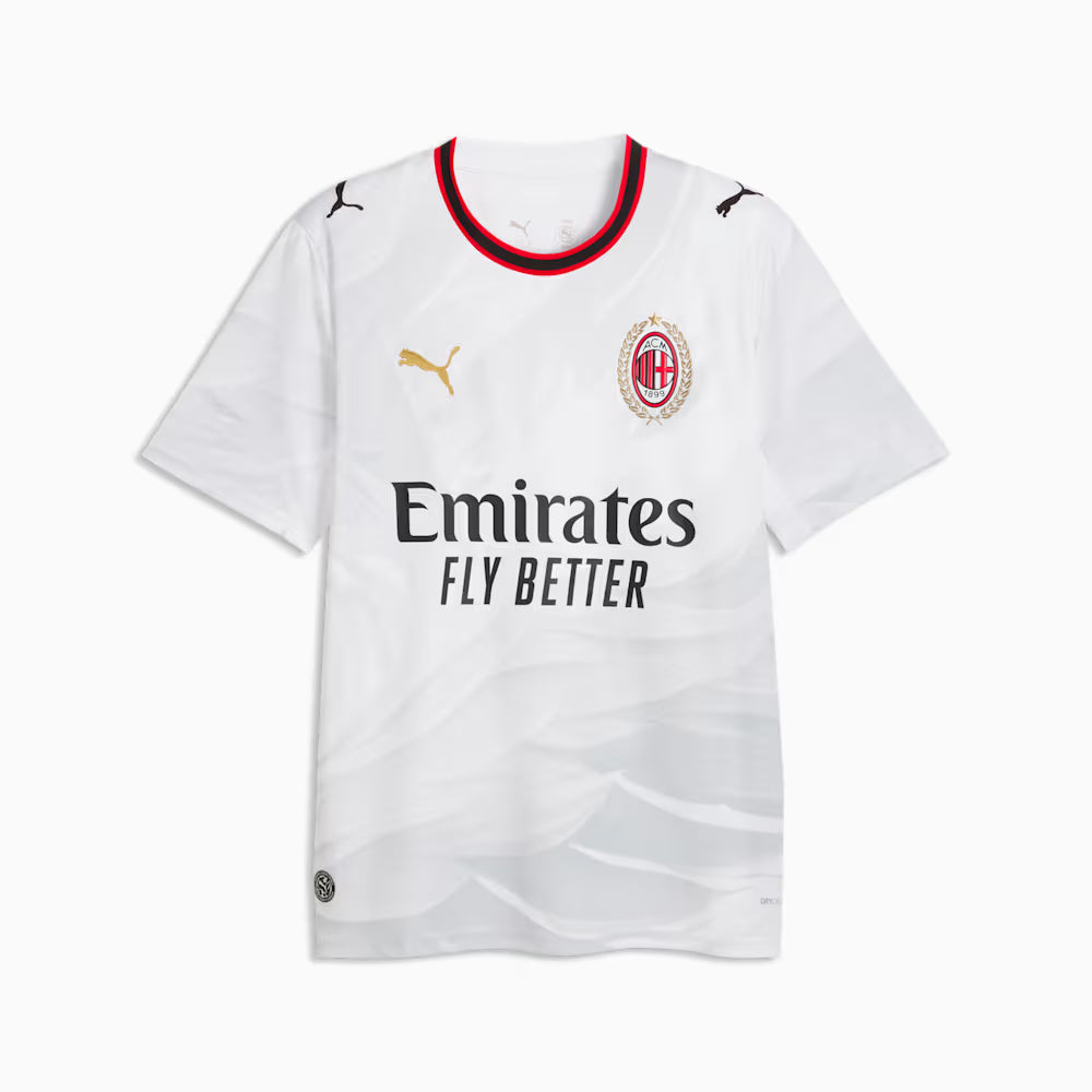 Puma AC Milan 26-27 Away Jersey - White-Victory Gold