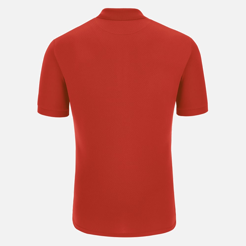 Macron Rap Polo - Red/White