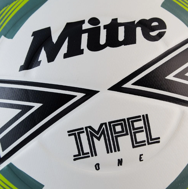 Mitre Impel One 24 football - White/Green/Black