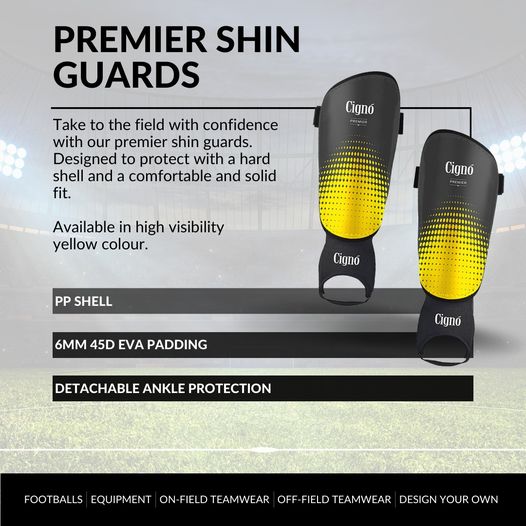 Premier Shin Guards - Detachable Ankle Protection