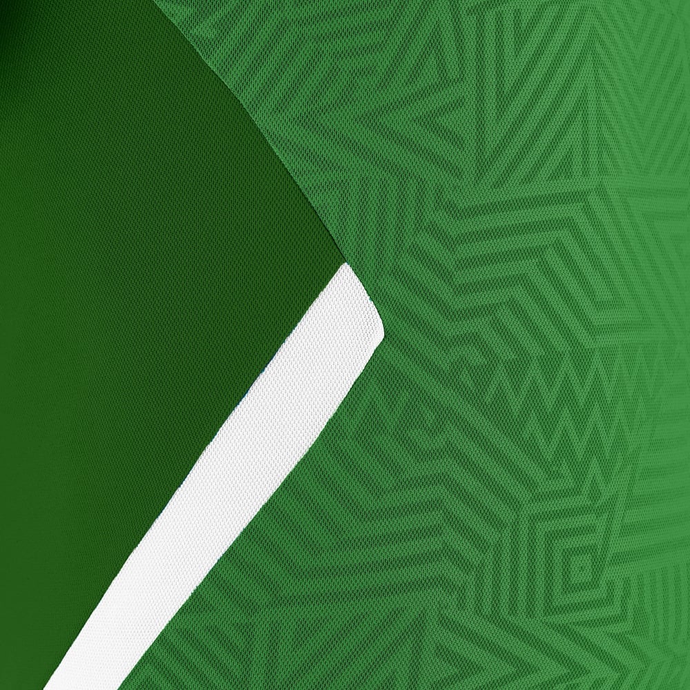 Macron Rap Polo - Green/White