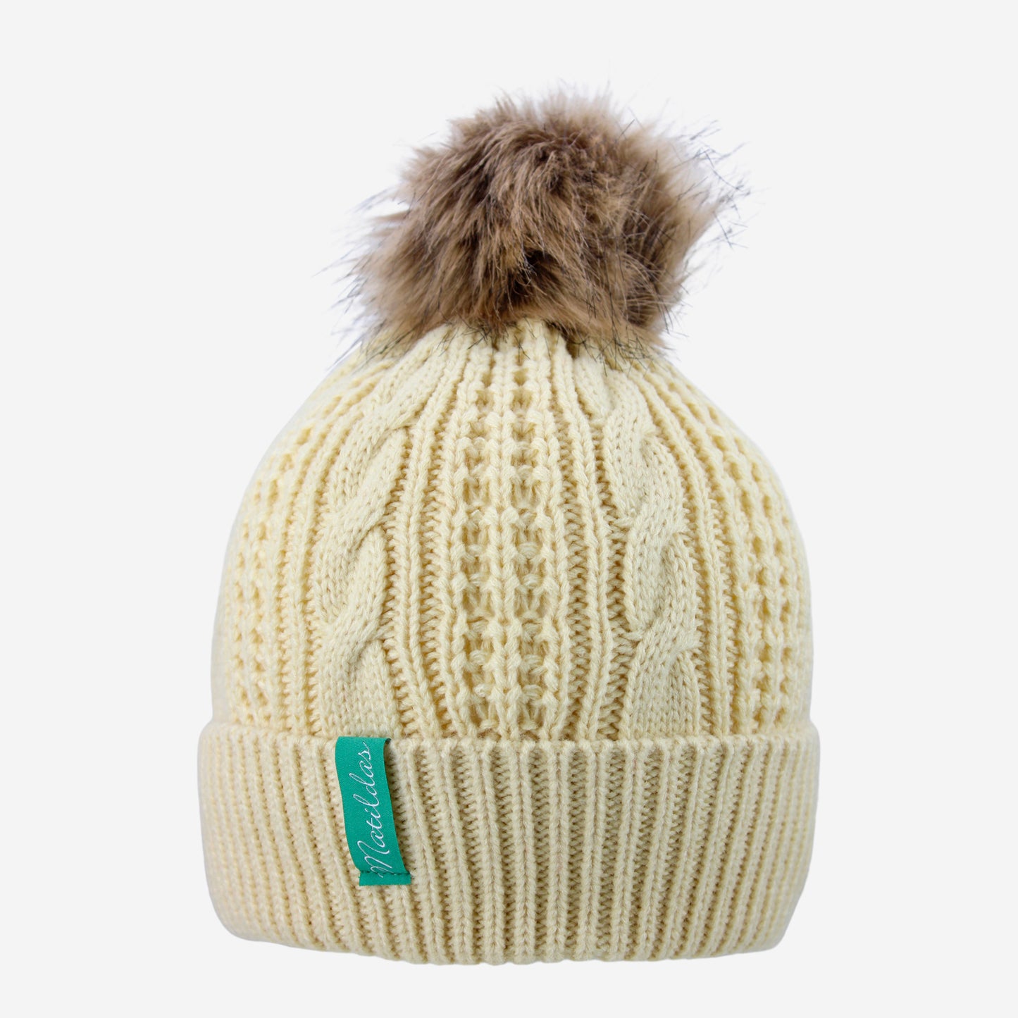 Matildas Cable Knit Beanie