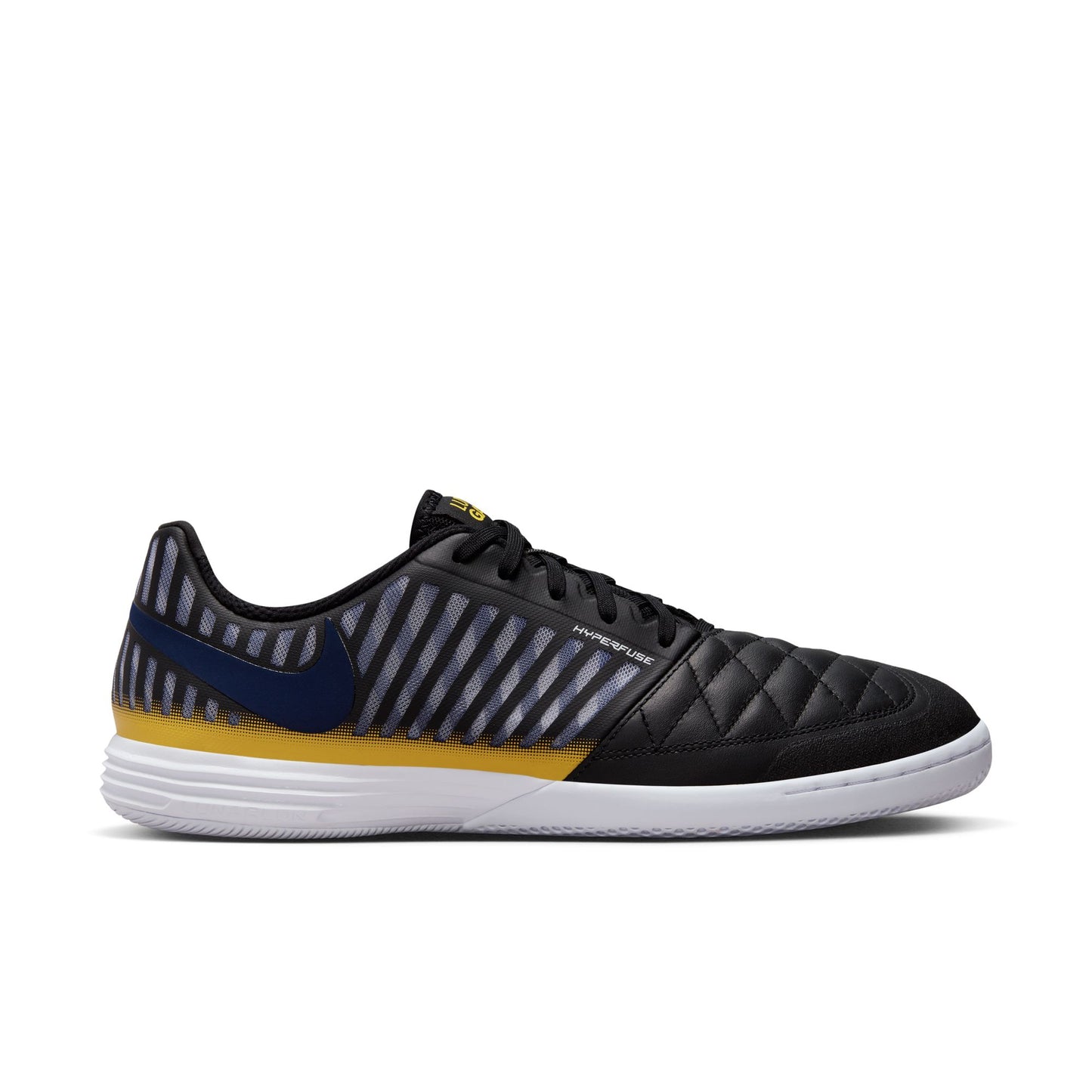 Nike Lunar Gato II IC - Black/Midnight Navy/Vivid Sulfur