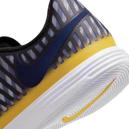 Nike Lunar Gato II IC - Black/Midnight Navy/Vivid Sulfur