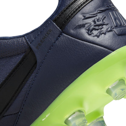 The Nike Premier 3 FG - Blackened Blue/Volt/Black