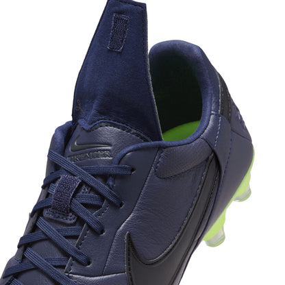 The Nike Premier 3 FG - Blackened Blue/Volt/Black