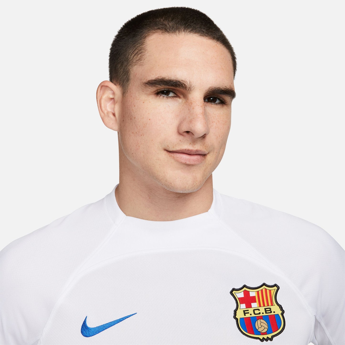 Nike FC Barcelona 23-24 Away - White/Royal Blue/White