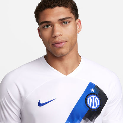 Nike Inter Milan 23-24 Away Jersey - White/Lyon Blue