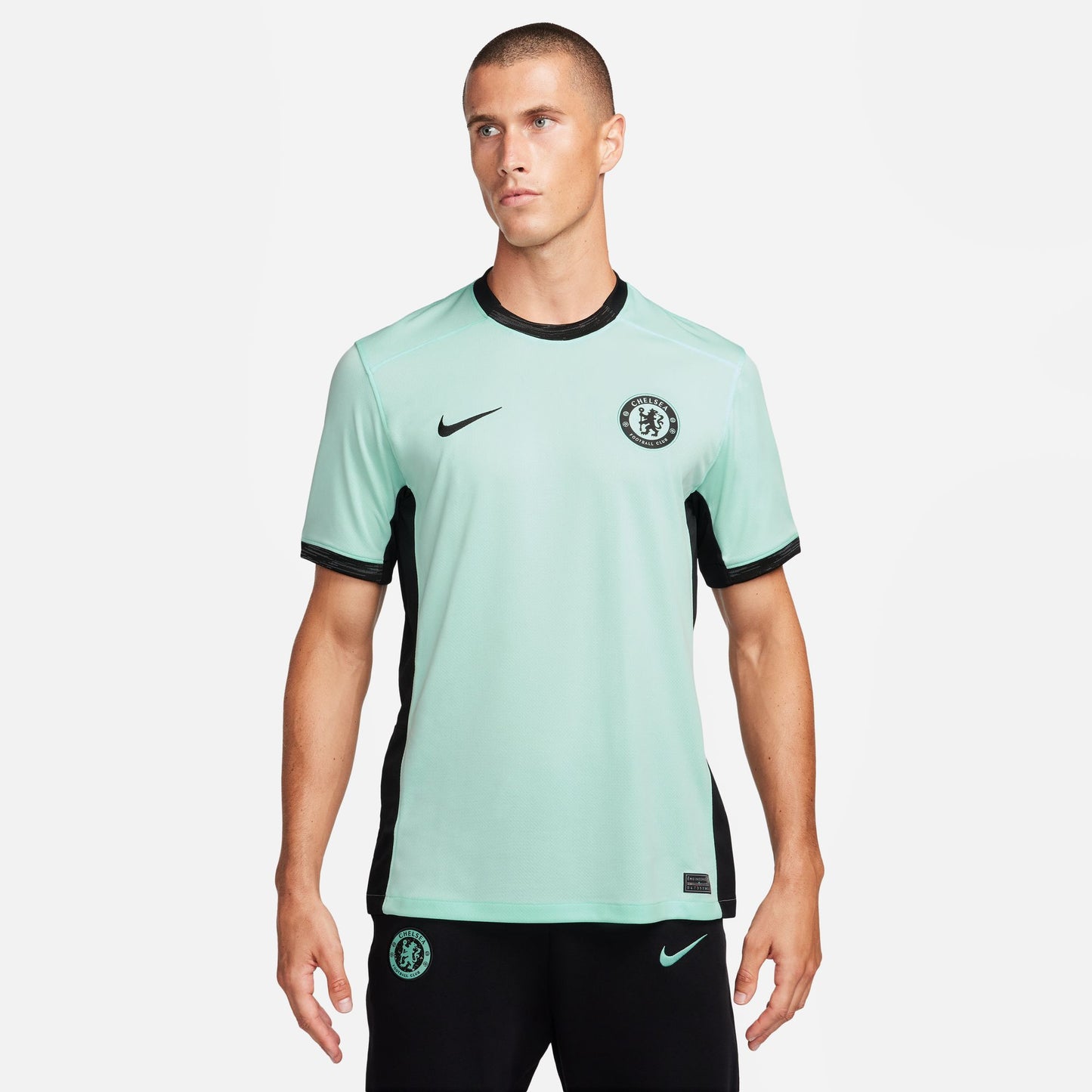 Nike Chelsea FC 23-24 Stadium 3rd Jersey - Mint Foam/Black