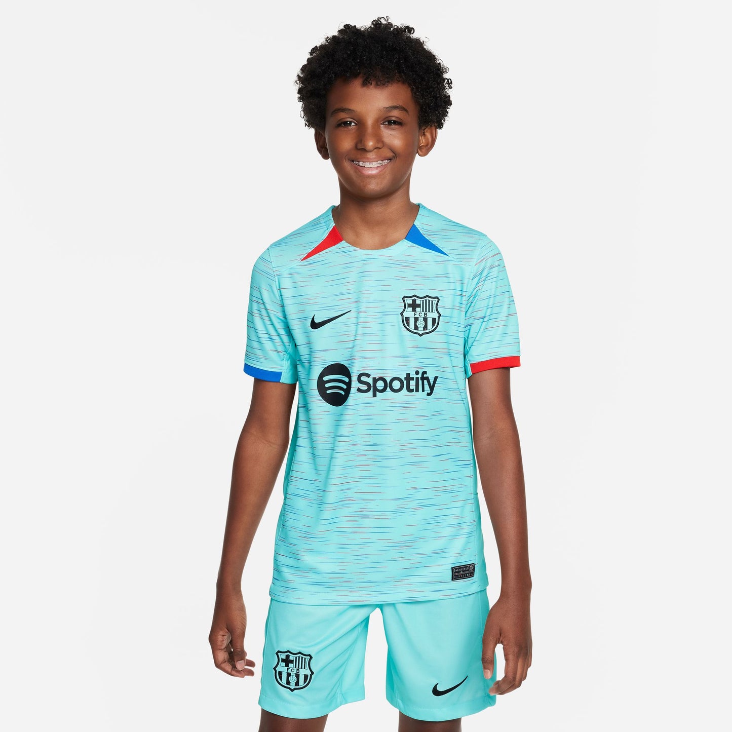 Nike FC Barcelona 23-24 Jr 3rd Jersey - Light Aqua