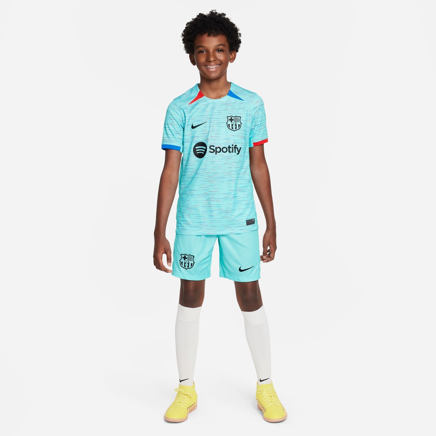 Nike FC Barcelona 23-24 Jr 3rd Jersey - Light Aqua