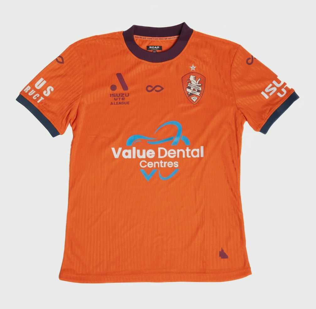 Brisbane Roar 25-26 Youth Women Home Jersey - Orange