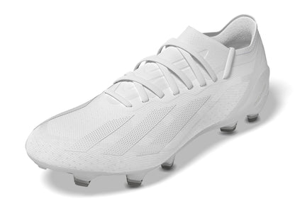 adidas X CRAZYFAST.1 FG - Cloud White / Cloud White / Cloud White