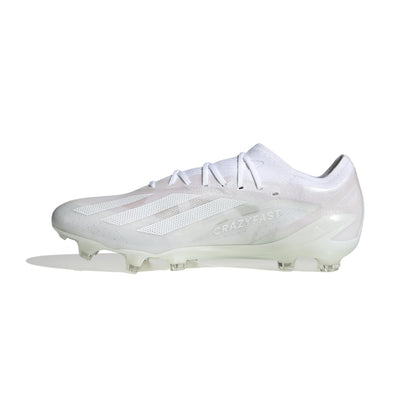 adidas X CRAZYFAST.1 FG - Cloud White / Cloud White / Cloud White