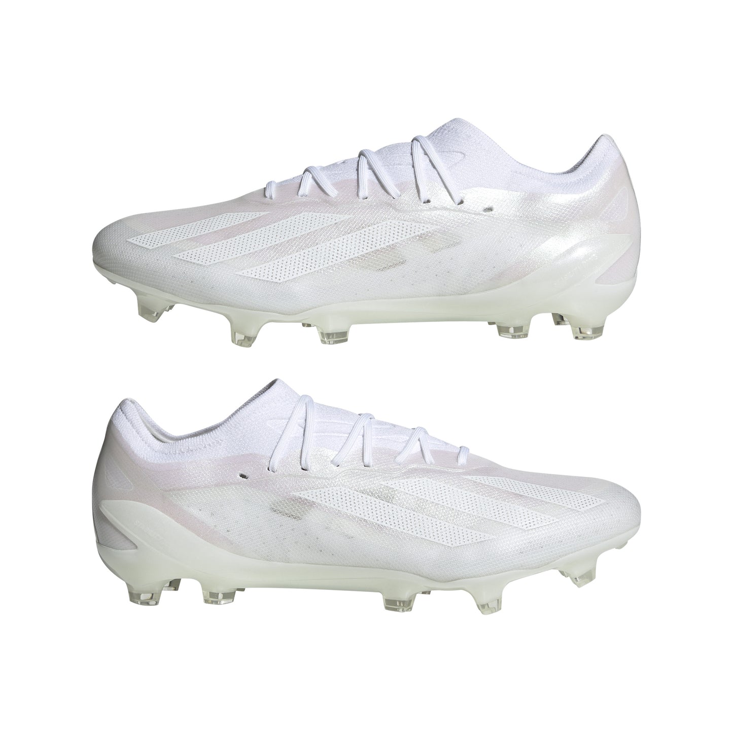 adidas X CRAZYFAST.1 FG - Cloud White / Cloud White / Cloud White