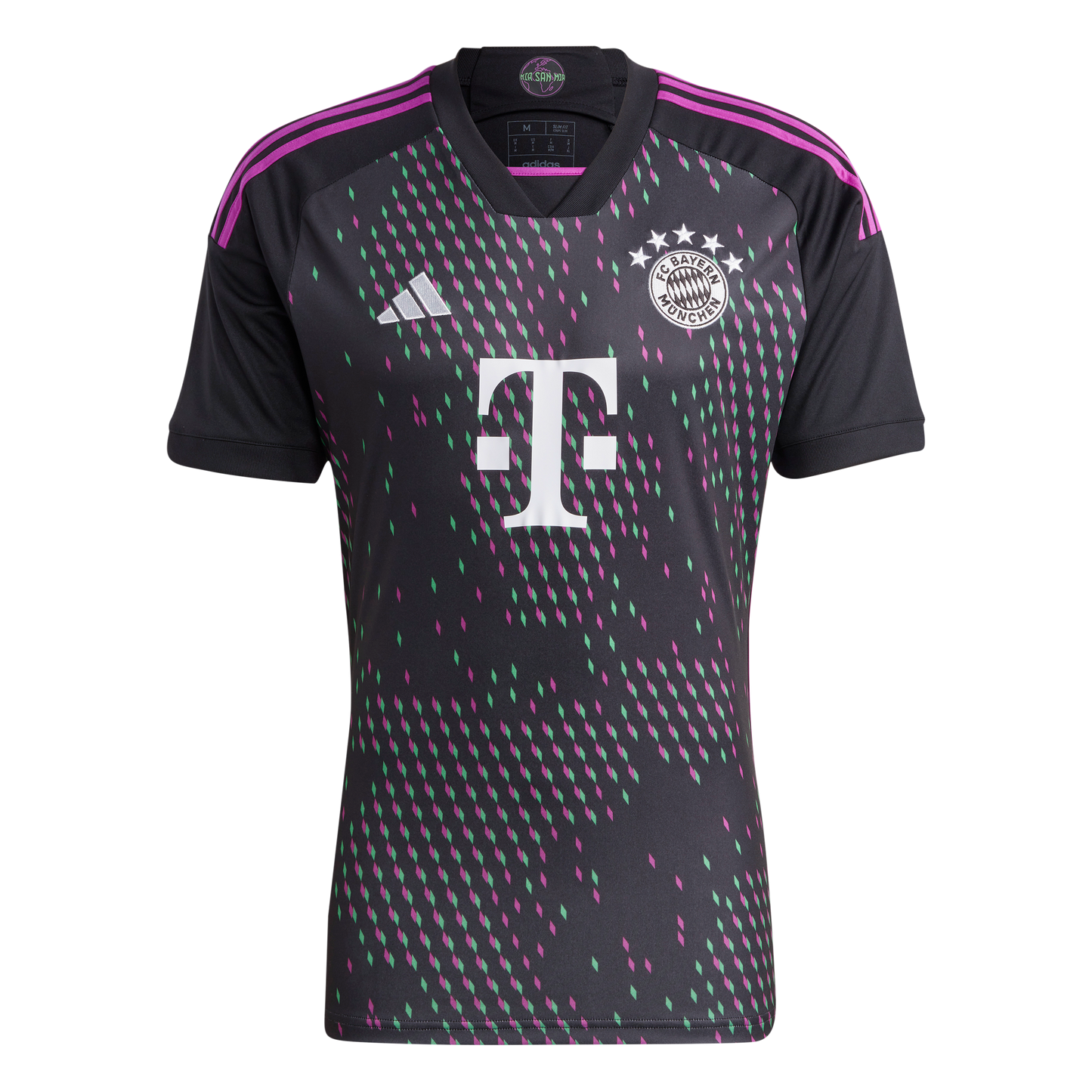 adidas FC Bayern Munich 23-24 Away Jersey - Black