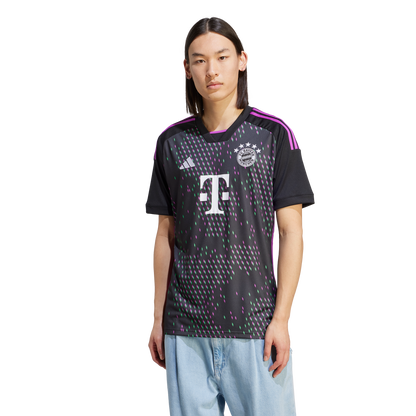 adidas FC Bayern Munich 23-24 Away Jersey - Black