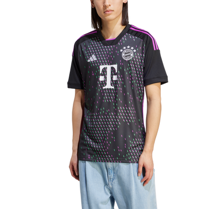 adidas FC Bayern Munich 23-24 Away Jersey - Black