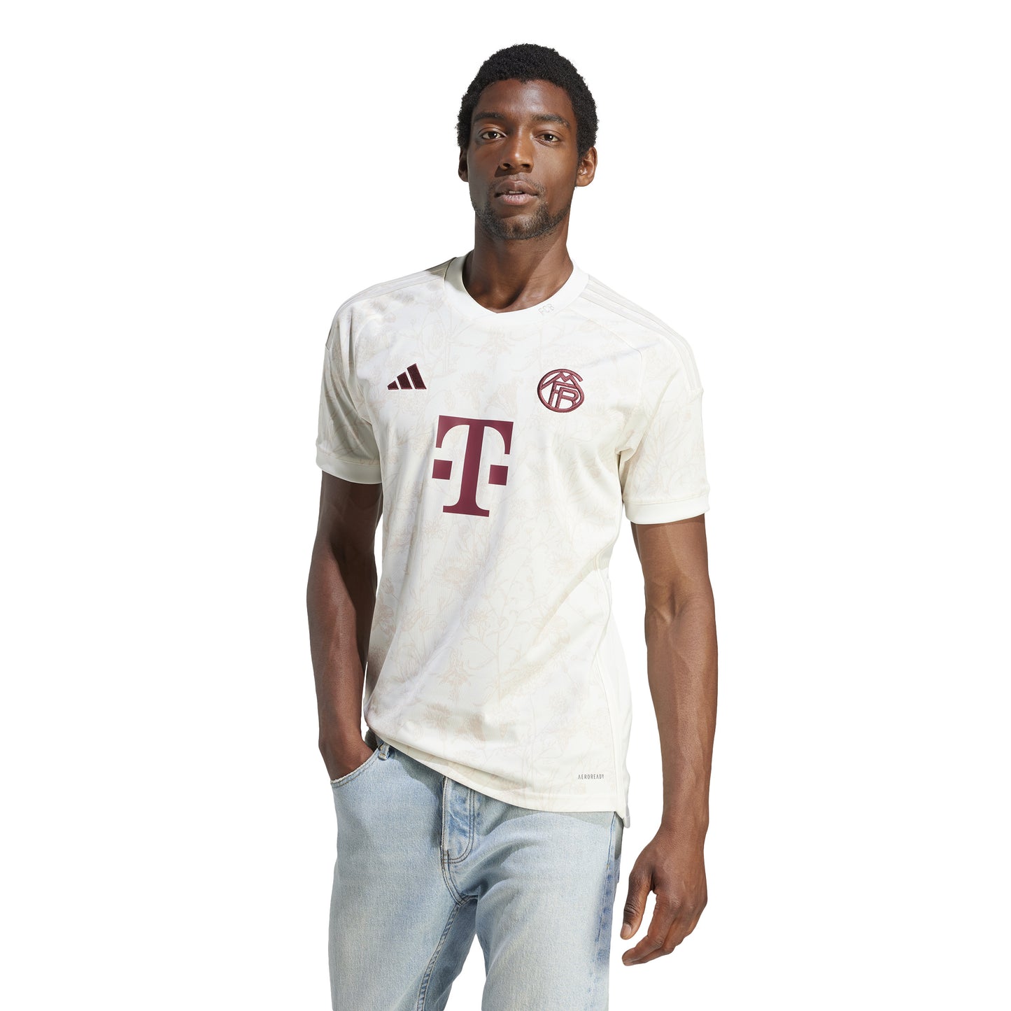 adidas FC Bayern Munich 23-24 3rd Jersey - Off White