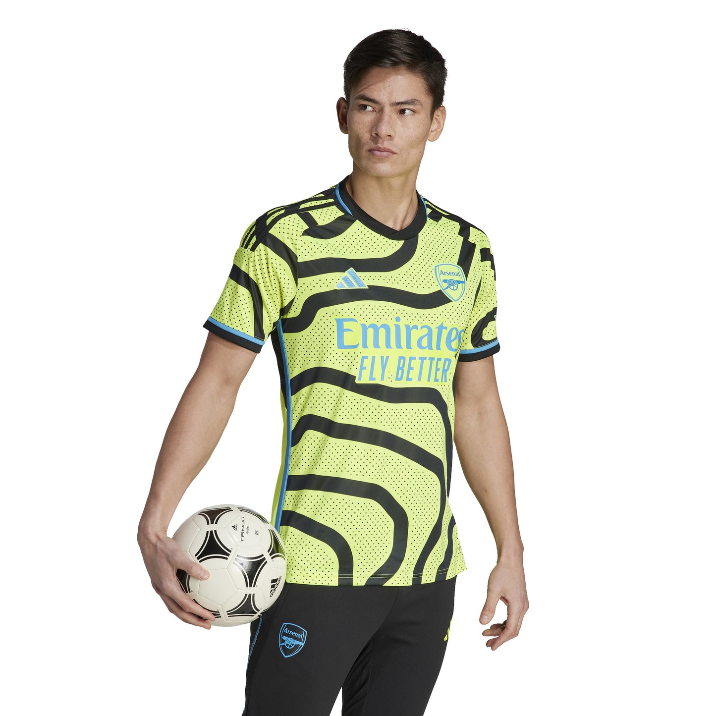 adidas Arsenal FC 23-24 Away - Team Solar Yellow 2 / Black