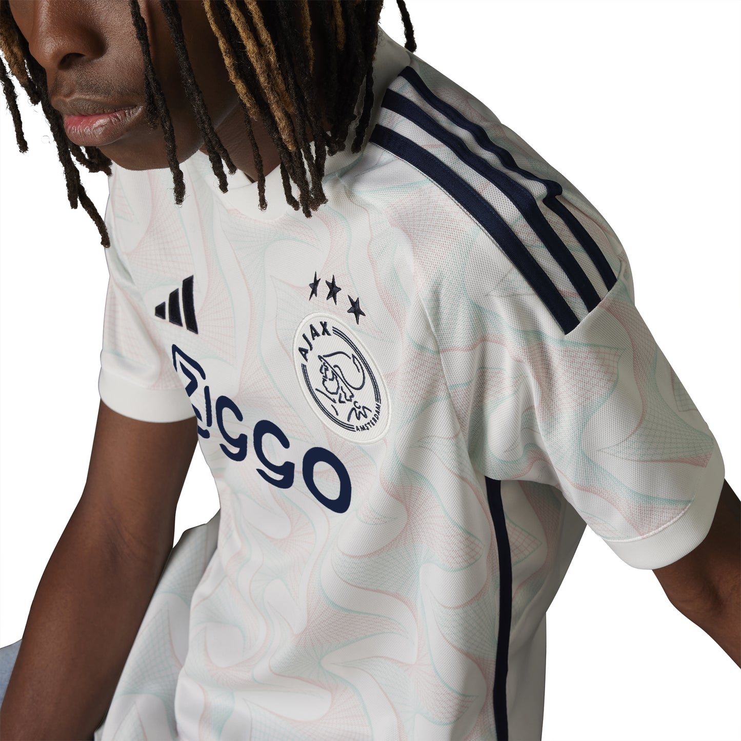 adidas Ajax Amsterdam 23-24 Away Jersey - Core White