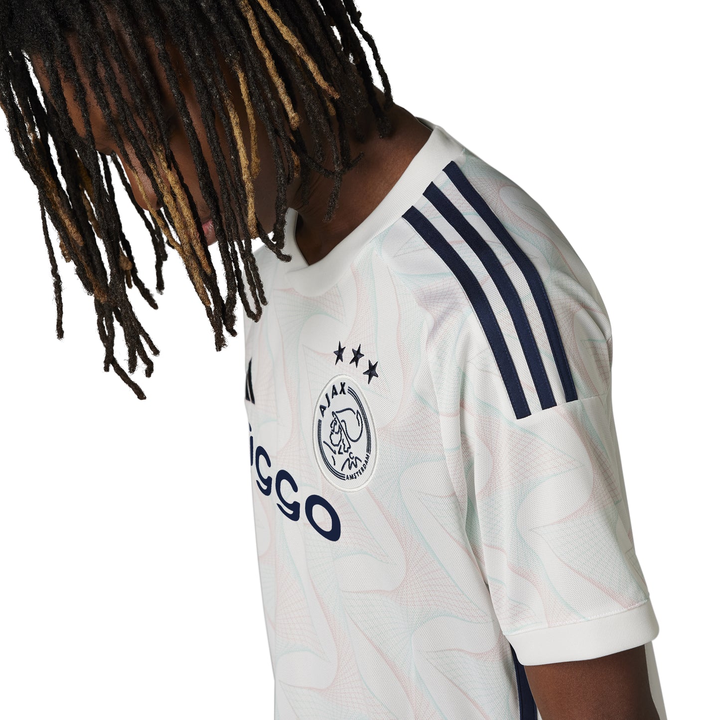 adidas Ajax Amsterdam 23-24 Away Jersey - Core White