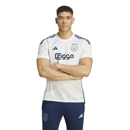 adidas Ajax Amsterdam 23-24 Away Jersey - Core White