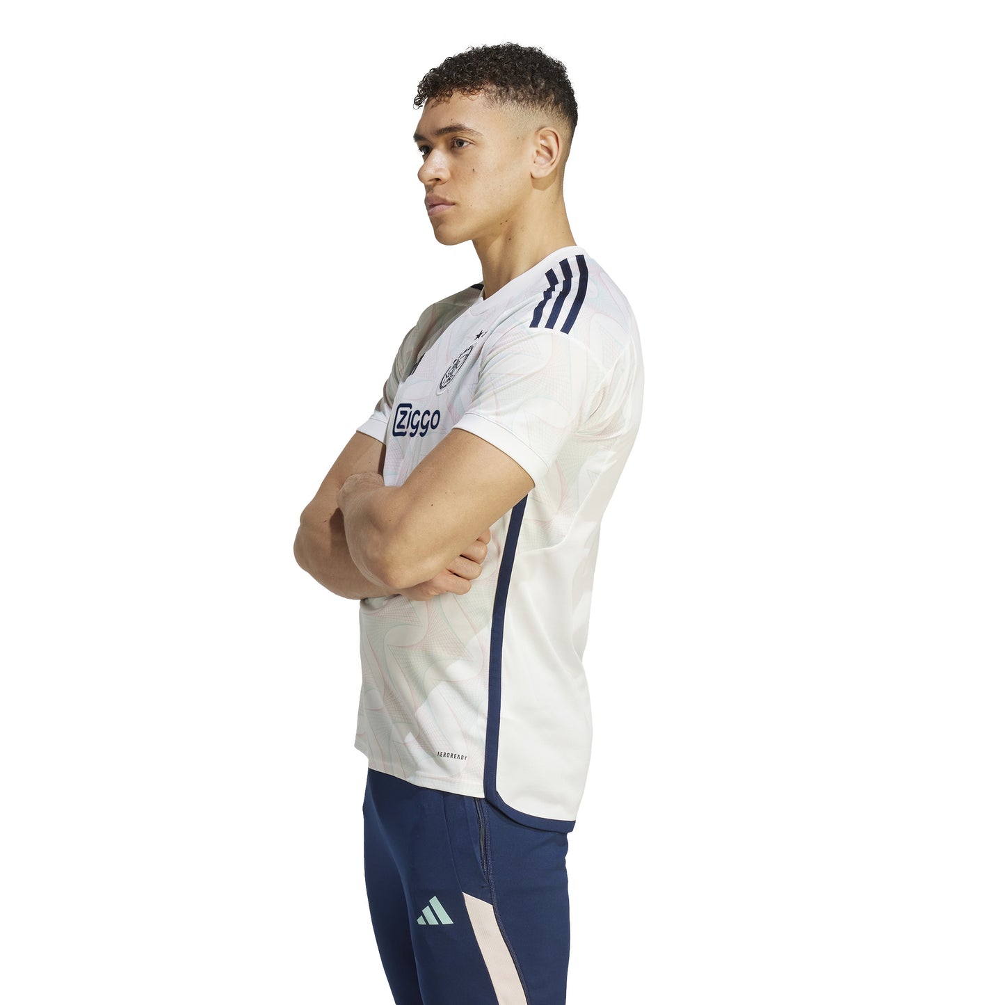 adidas Ajax Amsterdam 23-24 Away Jersey - Core White