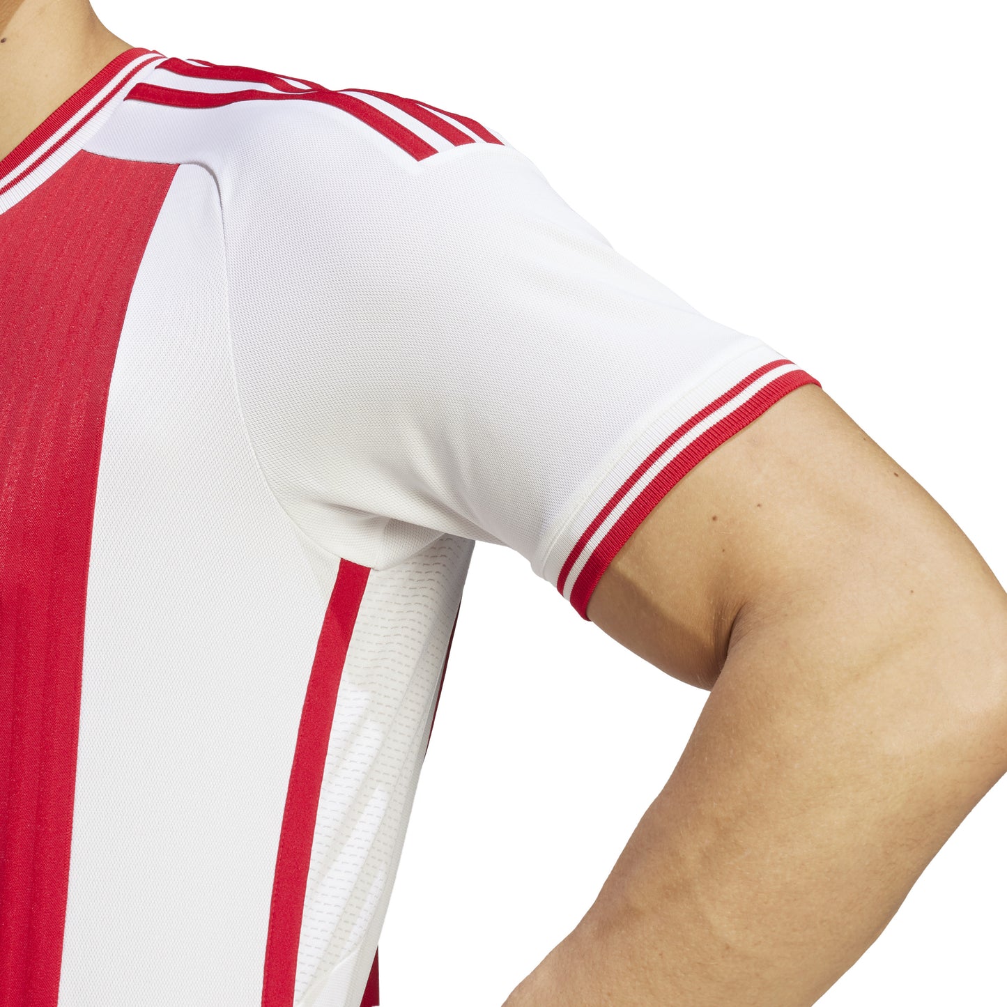 adidas Ajax Amsterdam 23-24 Home Jersey - White/Red