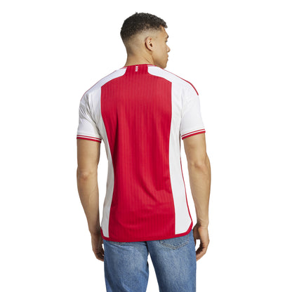 adidas Ajax Amsterdam 23-24 Home Jersey - White/Red