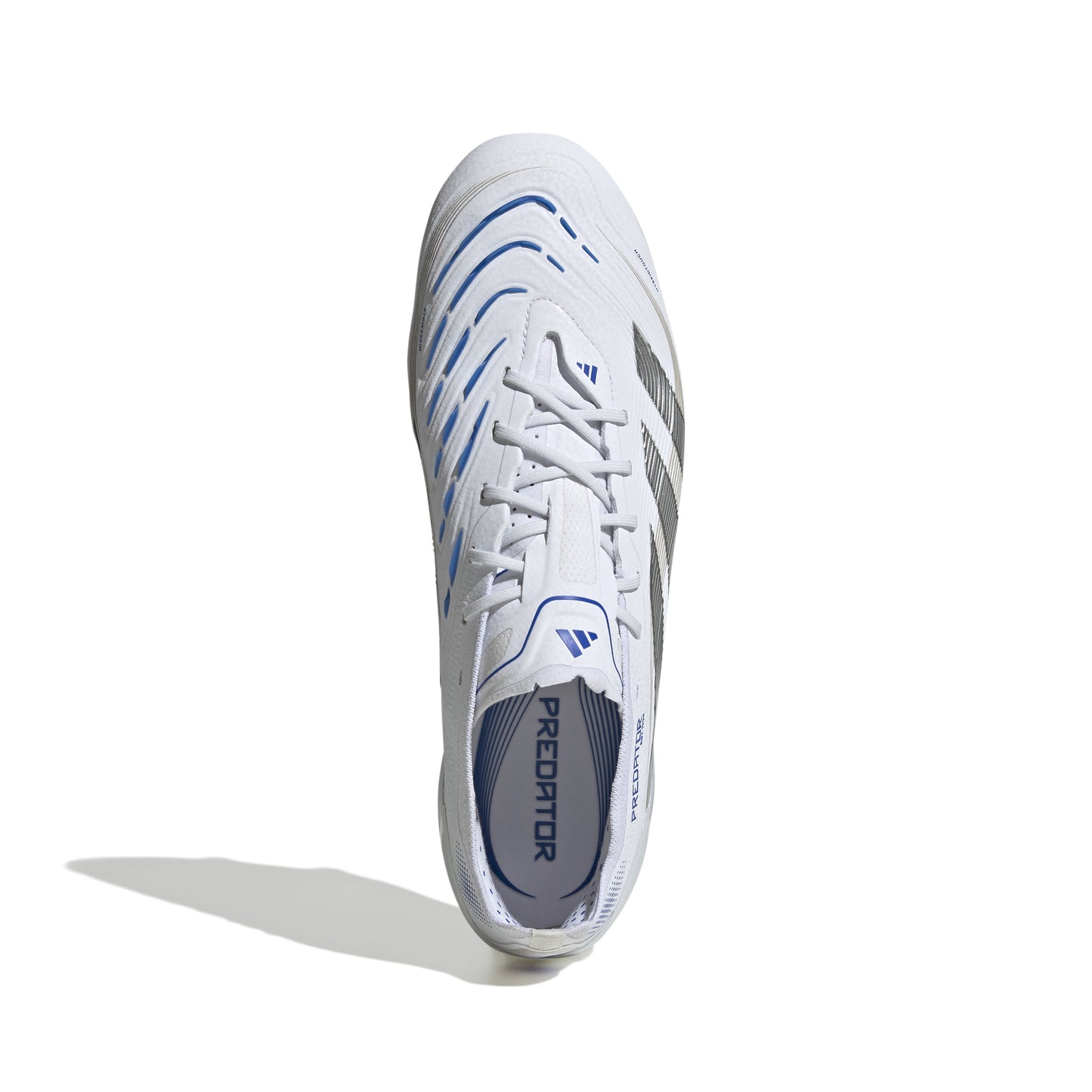 adidas Predator Elite FG - Cloud White / Silver Metallic / Bright Royal