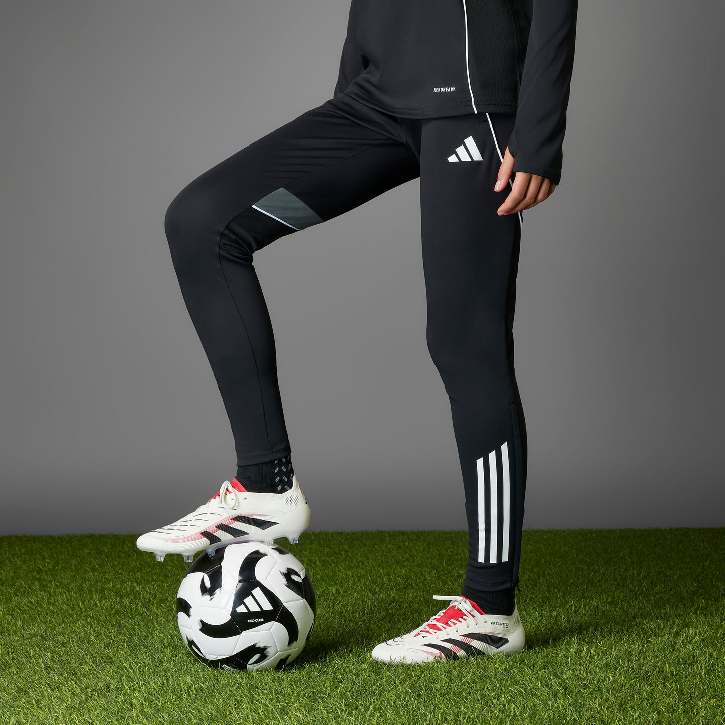 adidas Predator Elite FG - off white/core black/pure ruby