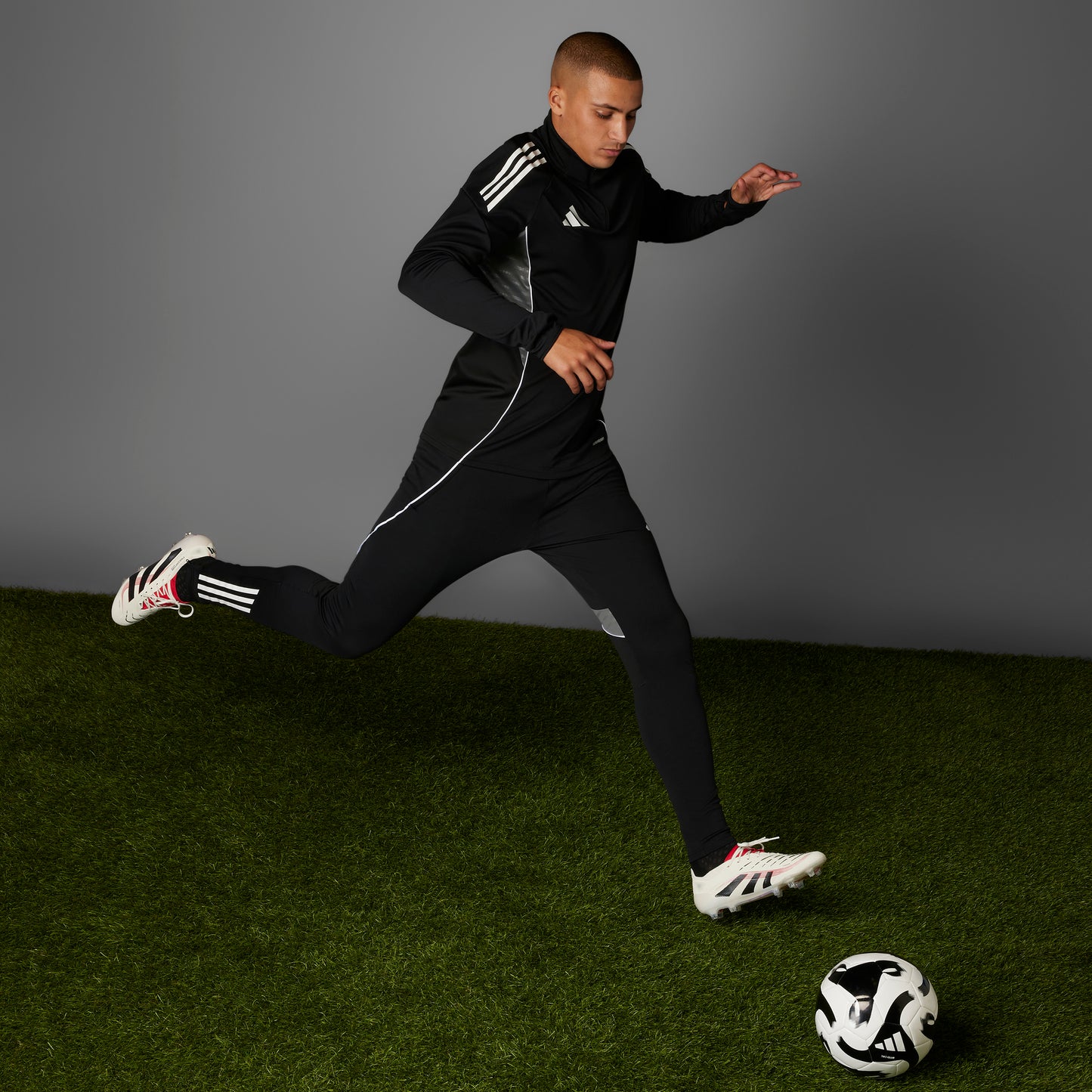 adidas Predator Elite FG - off white/core black/pure ruby