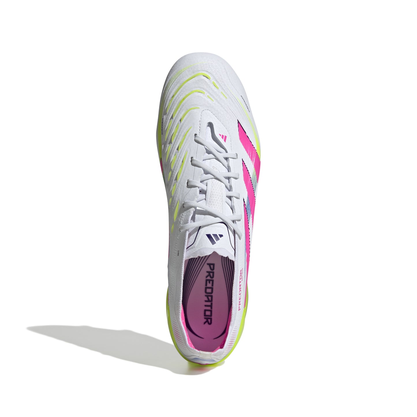 adidas Predator Elite FG - Cloud White / Lucid Pink / Lucid Lemon