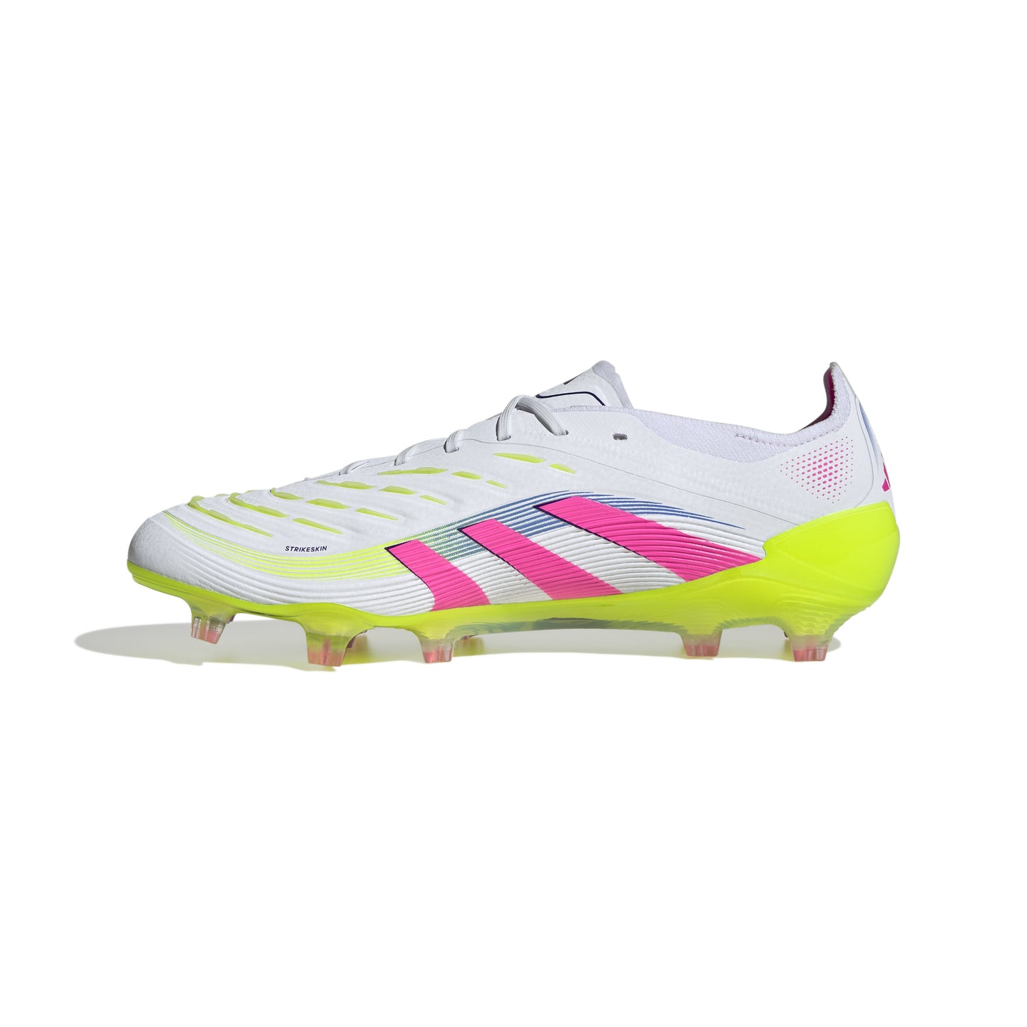 adidas Predator Elite FG - Cloud White / Lucid Pink / Lucid Lemon