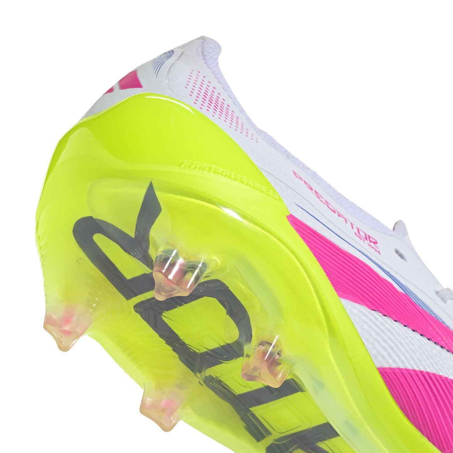 adidas Predator Elite FG - Cloud White / Lucid Pink / Lucid Lemon