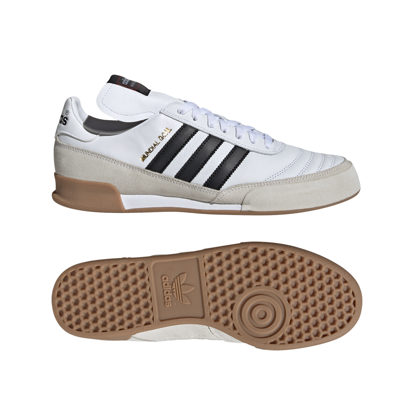 adidas Mundial Goal - Cloud White / Core Black / Gold Metallic