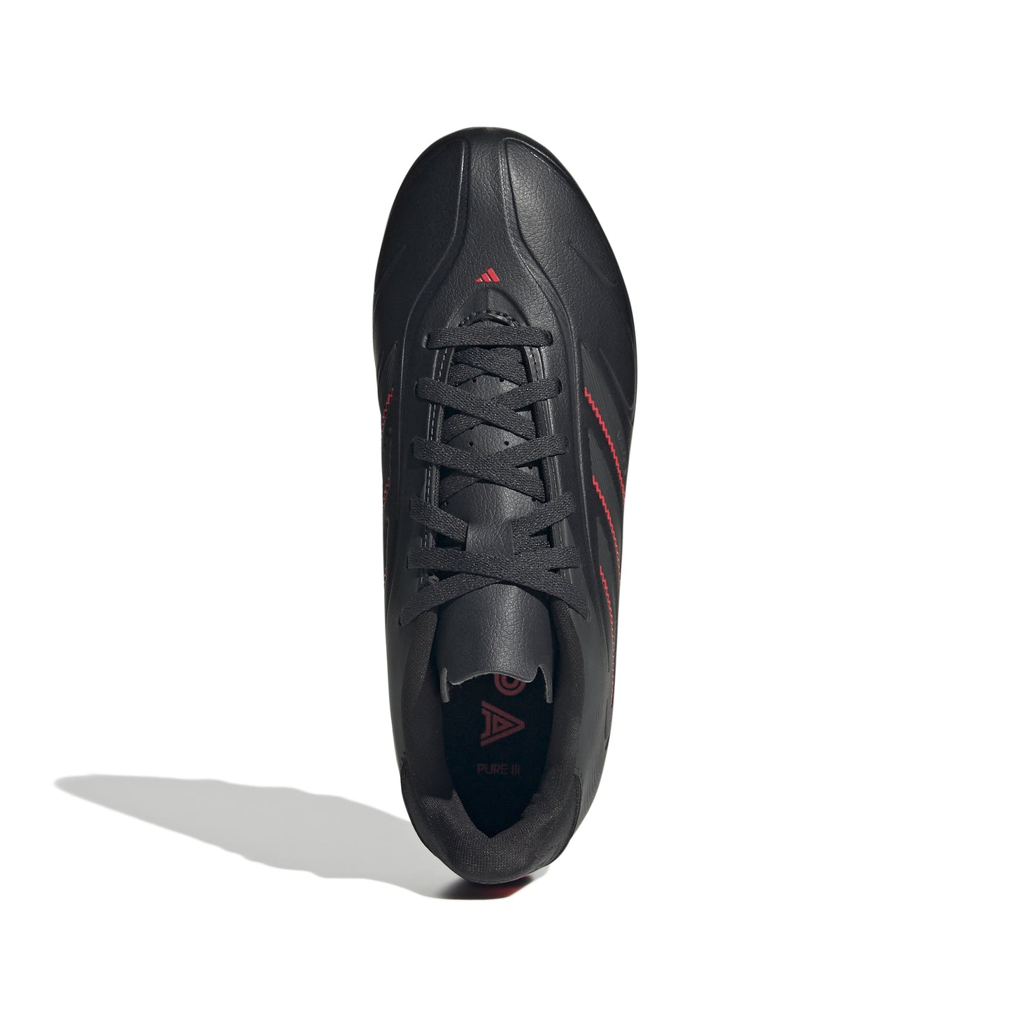 adidas Copa Pure 3 Club Kids FG/MG J - Core Black / Carbon / Lucid Red
