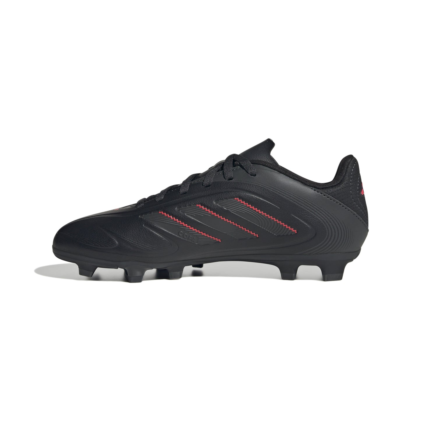 adidas Copa Pure 3 Club Kids FG/MG J - Core Black / Carbon / Lucid Red
