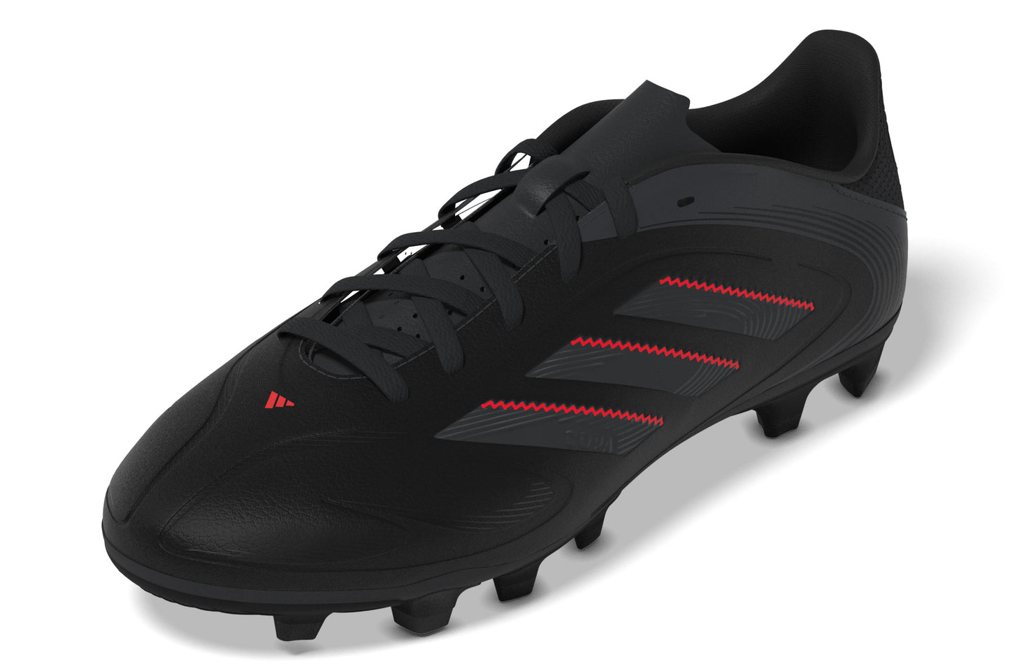 adidas Copa Pure 3 Club Kids FG/MG J - Core Black / Carbon / Lucid Red