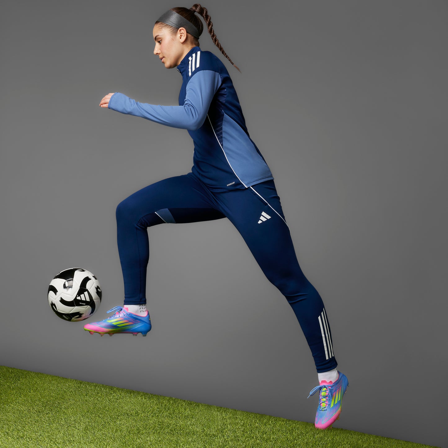 adidas F50 Elite FG - Blue Fusion / Lucid Lemon / Lucid Pink