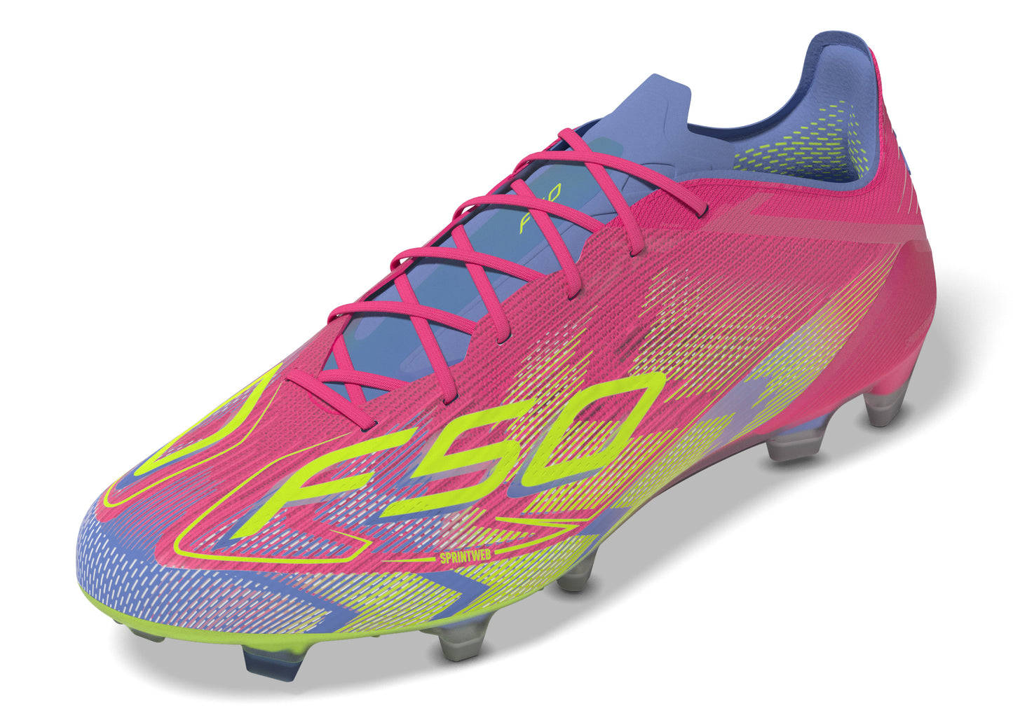 adidas F50 Elite FG - Lucid Pink / Lucid Lemon / Blue Fusion