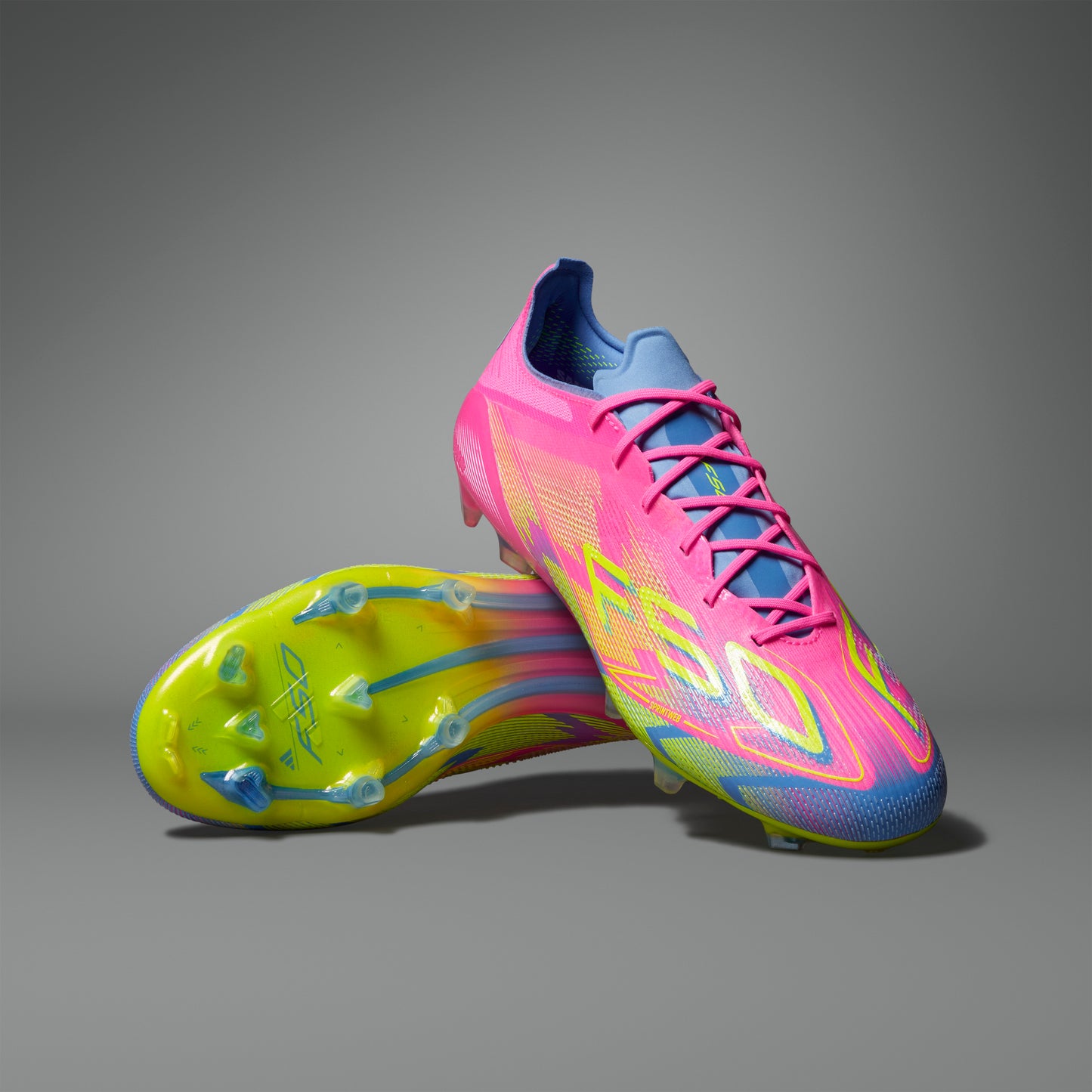 adidas F50 Elite FG - Lucid Pink / Lucid Lemon / Blue Fusion