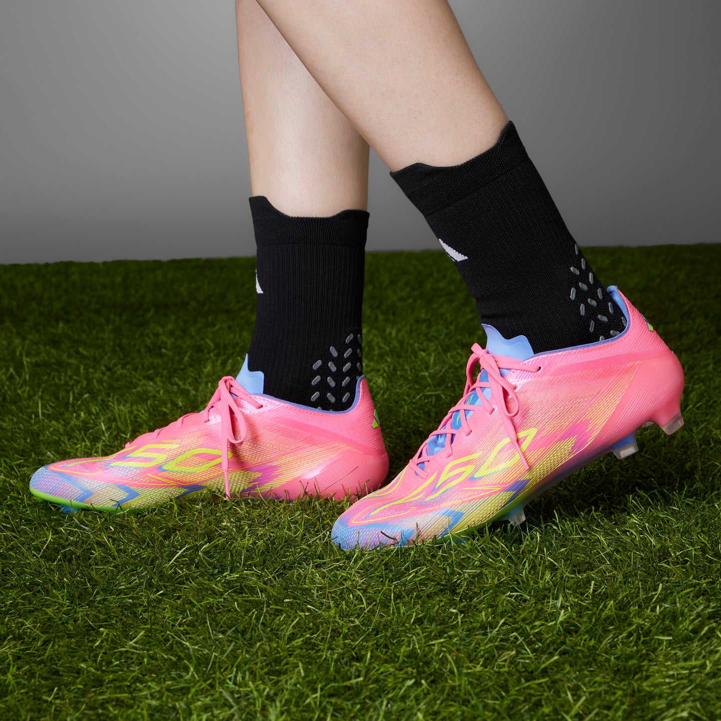 adidas F50 Elite FG - Lucid Pink / Lucid Lemon / Blue Fusion