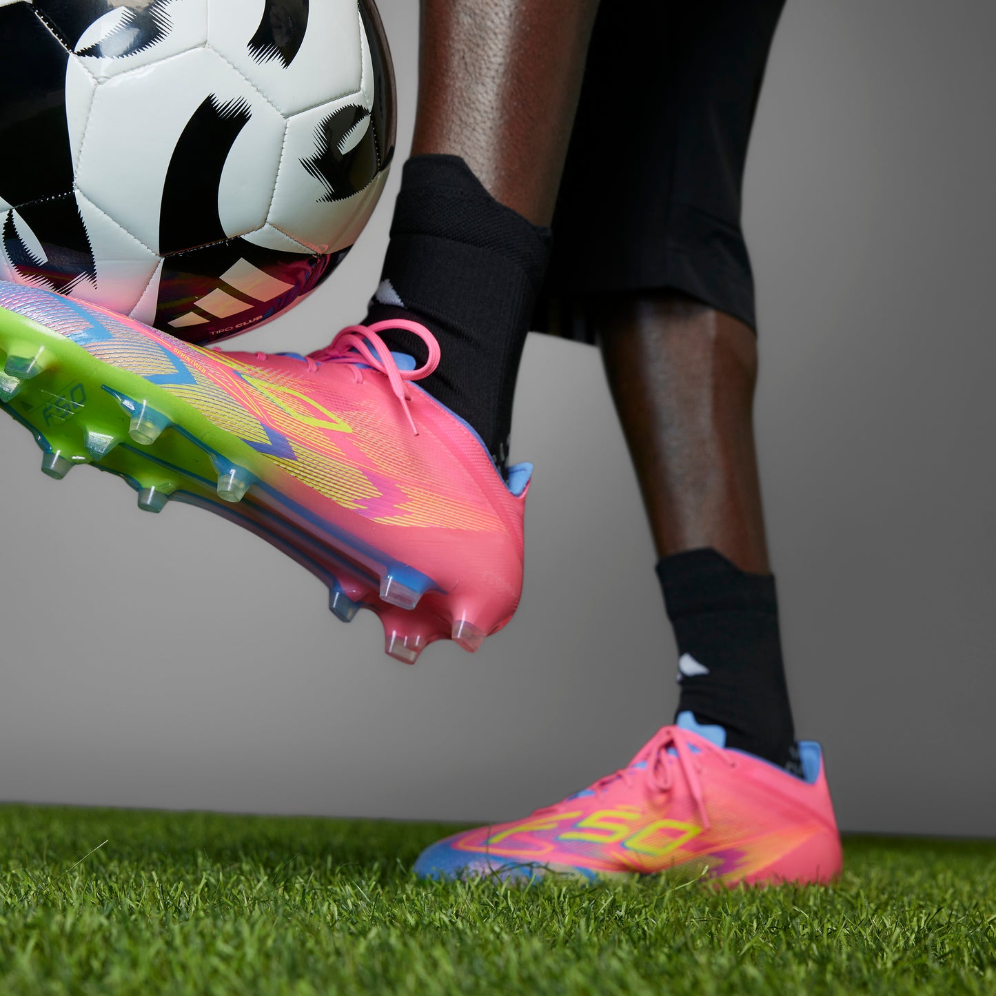 adidas F50 Elite FG - Lucid Pink / Lucid Lemon / Blue Fusion