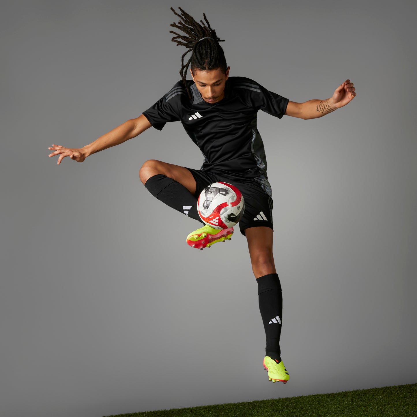 adidas Predator Elite LL FG - Team Solar Yellow 2 / Core Black / Solar Red